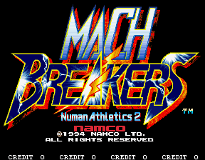 Mach Breakers: Numan Athletics 2 (C) 1994 Namco