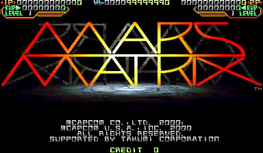 Mars Matrix (C) 2000 Takumi/Capcom