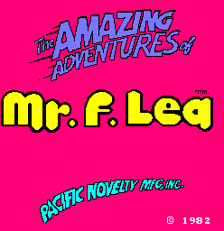 The Amazing Adventures of Mr. F. Lea (C) 1982 Pacific Novelty