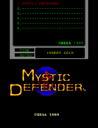 MegaTech: Mystic Defender (C) 1989 Sega