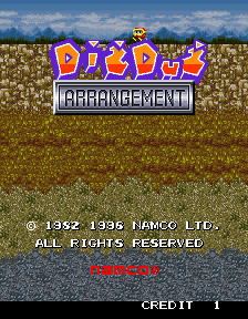 Dig Dug [Arrangement] (C) 1996 Namco