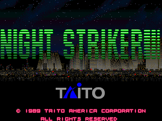 Night Striker (C) 1989 Taito