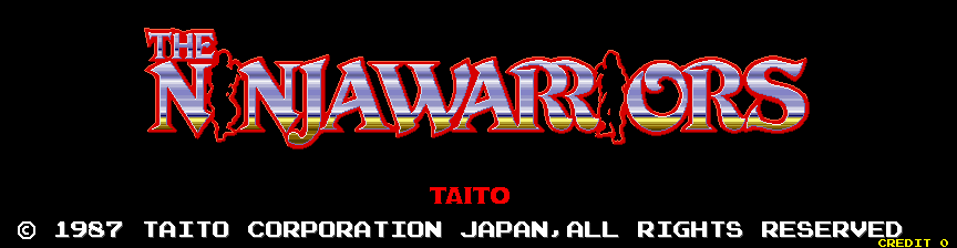 The Ninja Warriors (C) 1987 Taito