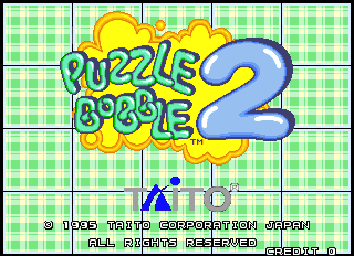 Puzzle Bobble 2 (C) 1995 Taito