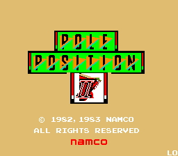 Pole Position II (C) 1983 Namco