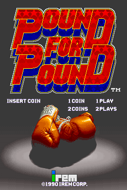Pound for Pound (C) 1991 Irem