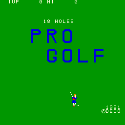 18 Holes Pro Golf (c) 1981 Data East