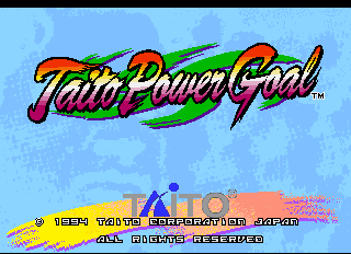 Taito Power Goal (C) 1994 Taito