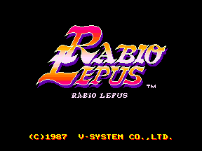 Rabbit Punch (C) 1987 V-System