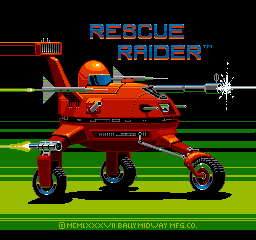 Rescue Raider (c) 07/1987 Bally Midway