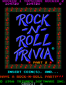 MTV Rock-N-Roll Trivia (Part 2) (c) 1986 Triumph Software