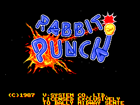 Rabbit Punch (C) 1987 V-System