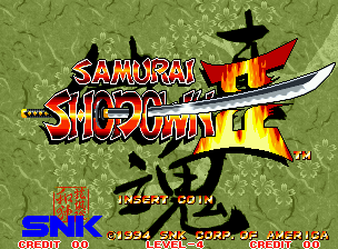 Samurai Shodown II (C) 1994 SNK