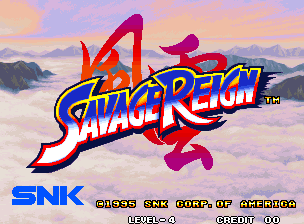 Savage Reign / Fu'un Mokushiroku - kakutou sousei (C) 1995 SNK