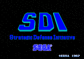 SDI (C) 1987 Sega