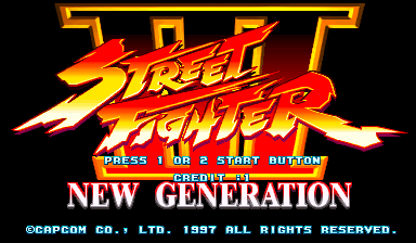 Street Fighter III - New Generation (c) 02/1997 Capcom