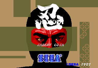 Shinobi (C) 1987 Sega