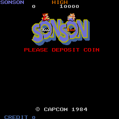 Son Son (C) 1984 Capcom
