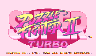 Super Puzzle Fighter II Turbo (C) 1996 Capcom