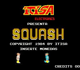 Squash (c) 1984 Itisa Electronics