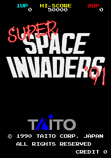 Super Space Invaders '91 (C) 1990 Taito