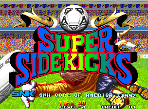 Super Sidekicks (C) 1992 SNK