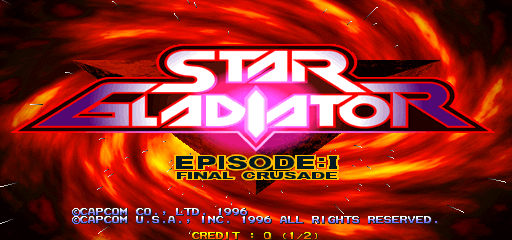 Star Gladiator - Episode : I Final Crusade (c) 06/1996 Capcom