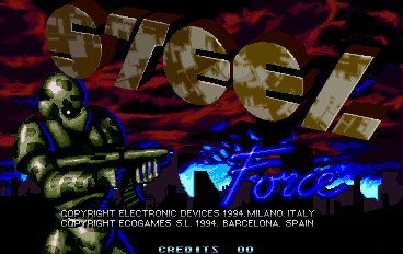 Steel Force (C) 1994 Electronic Devices/Ecogames