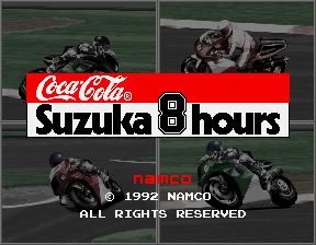 Suzuka 8 Hours - Coca Cola (C) 1992 Namco