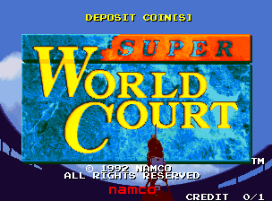 Super World Court (c) 1992 Namco