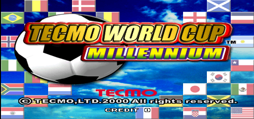 Tecmo World Cup Millenium (c) 2000 Tecmo