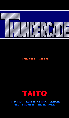Thundercade (C) 1987 Seta/Taito