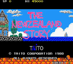 The New Zealand Story (C) 1988 Taito