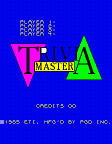 Trivia Master (c) 1985 Enerdyne Technologies