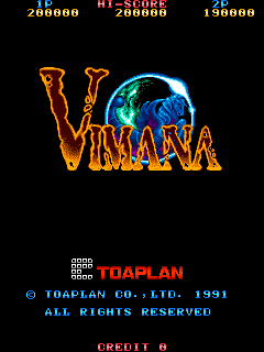 Vimana (C) 1991 Toaplan