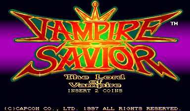 Vampire Savior: the Lord of Vampire (C) 1997 Capcom