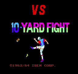 10-Yard Fight (C) 1983-84 Irem