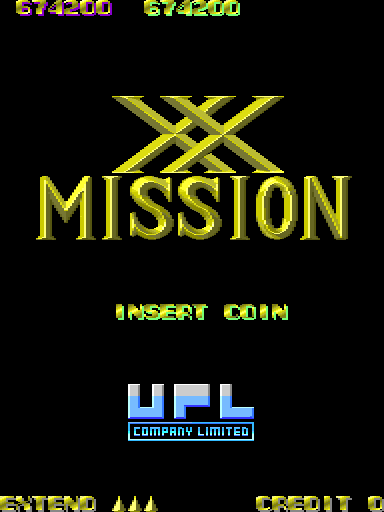 XX Mission (C) 1986 UPL