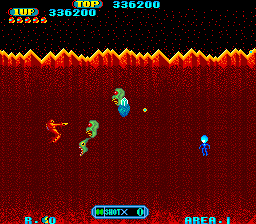 4-D Warriors (c) 1985 Coreland / Sega.