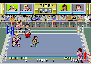 Body Slam (c) 1986 Sega