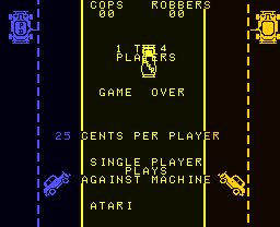 Cops 'n' Robbers (C) 1976 Atari