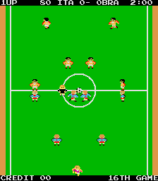 Exciting Soccer II (C) 1984 Alpha Denshi