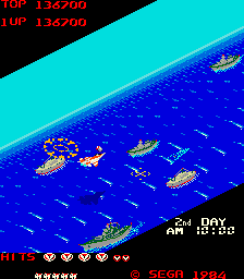 Futury Spy (C) 1984 Sega