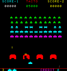 Space Invaders Part II (C) 1979 Taito