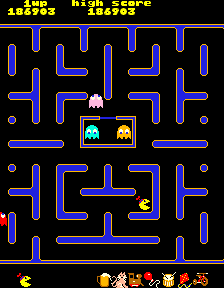 Jr. Pac-Man (C) 1983 Bally Midway