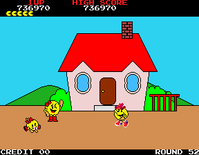 Pac-Land (C) 1984 Namco