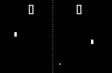 Pong (C) 1972 Atari