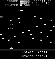 Space Laser (C) 1980 GamePlan