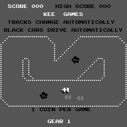 Sprint 1 (C) 1978 Atari