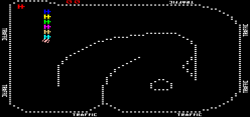 Sprint 8 (C) 1977 Atari